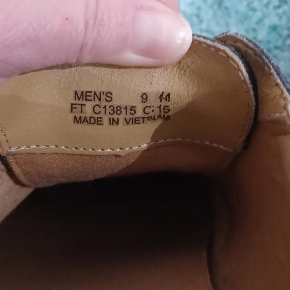 COLE HAAN Men's Blue Leather Sneakers size 9 M - Picture 2 of 16